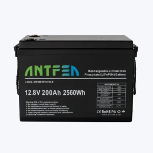 Antfea 12.8V200Ah ABS Lityum Akü LiFePo4