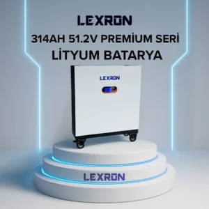 LEXRON 314AH 51.2V PREMİUM SERİSİ LİTYUMBATARYA